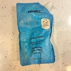 Amika Hydro Rush Intense Moisture Shampoo- Refill Pouch. *Read description*